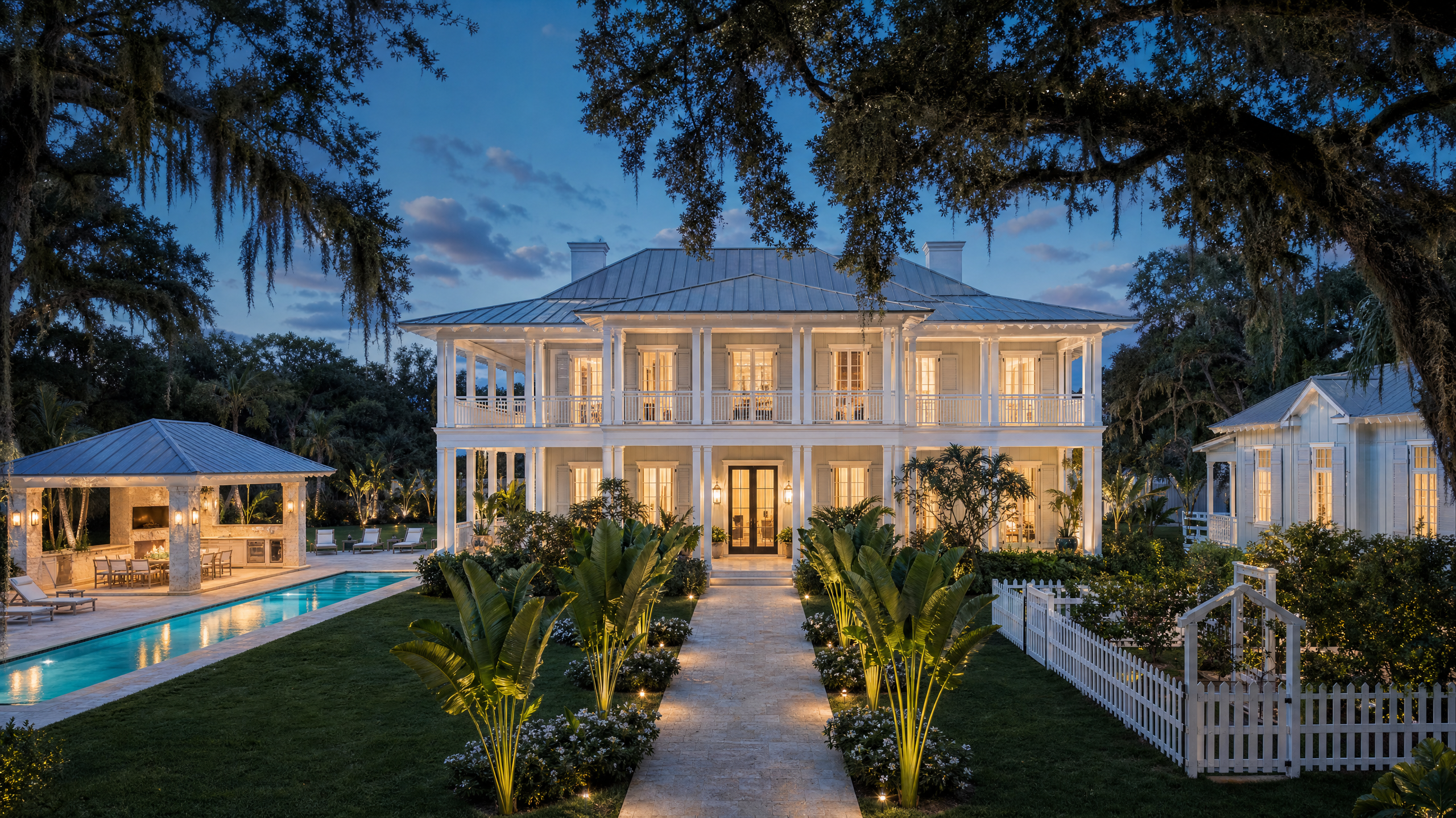 Bahamian Vernacular architectural rendering