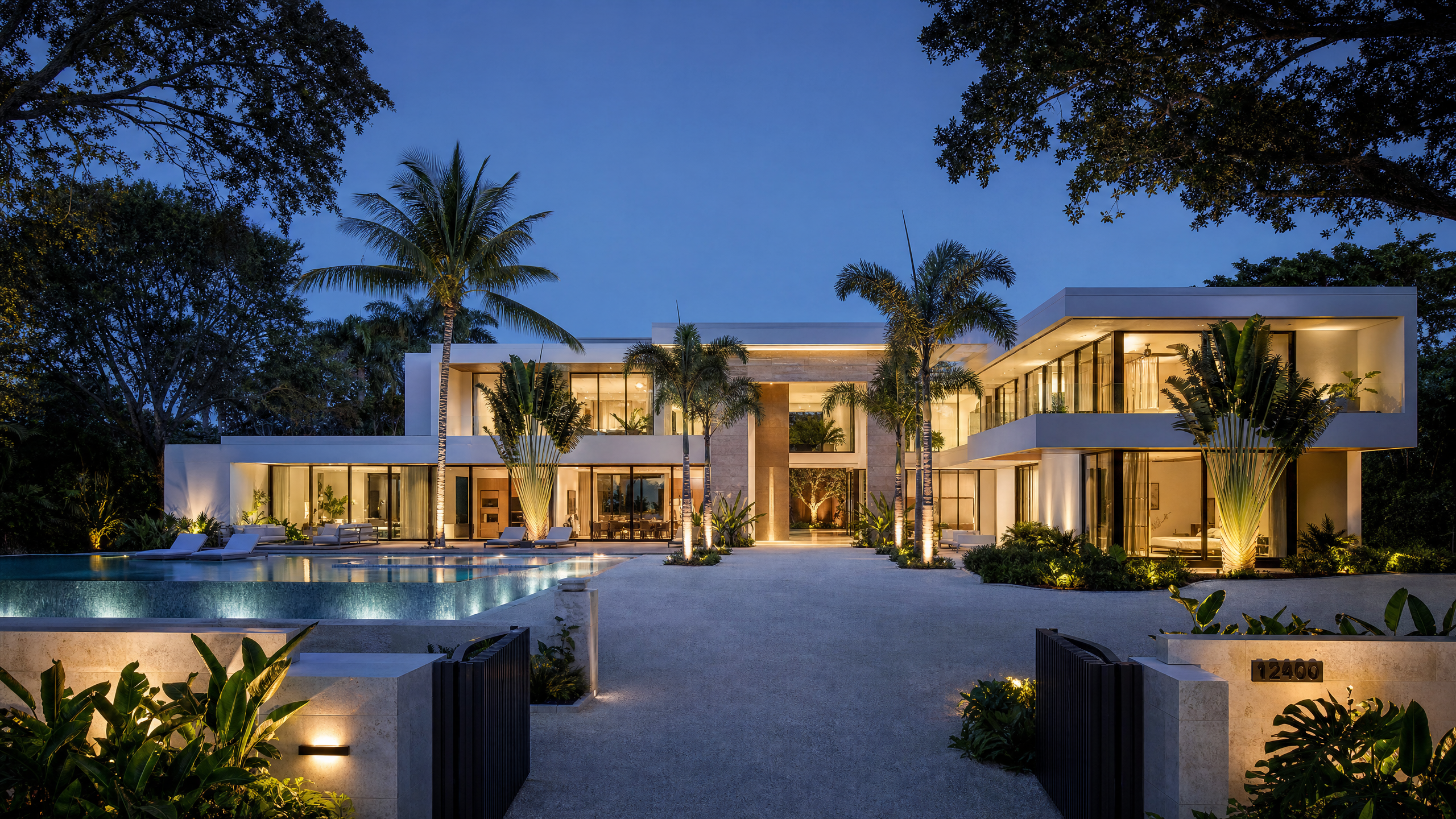 Coastal Modern architectural rendering